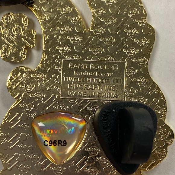 Hard Rock Cafe Key West Pin St Patrick Day Lady Rainbow Pot O Gold Ltd Ed of 100 - Picture 8 of 11